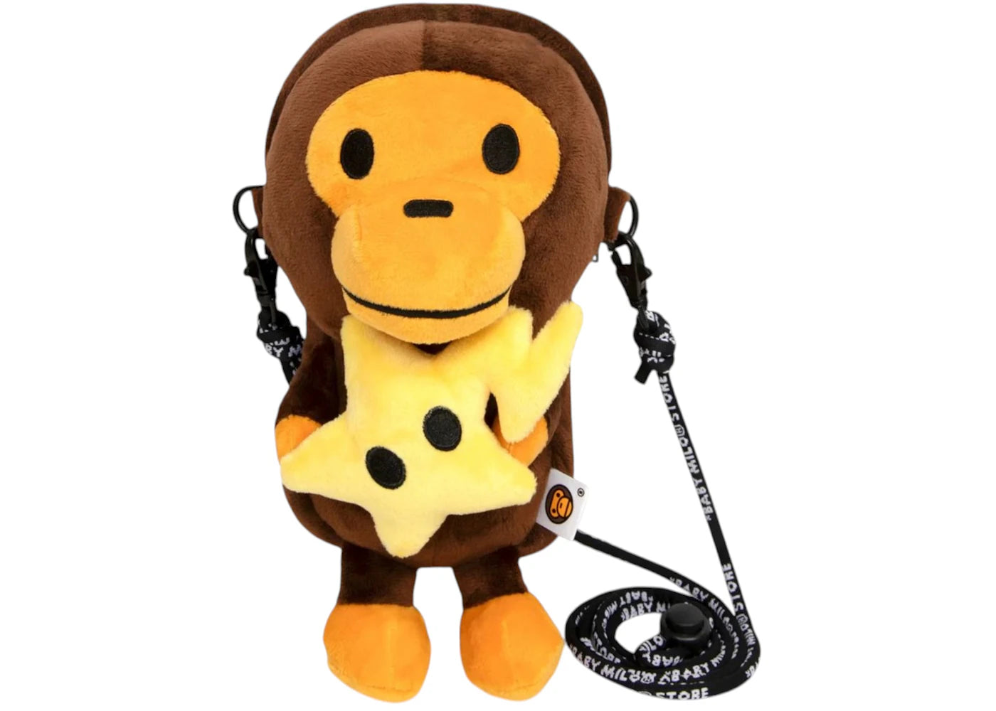 BAPE Baby Milo No. 1 Mobile Bag Brown -1