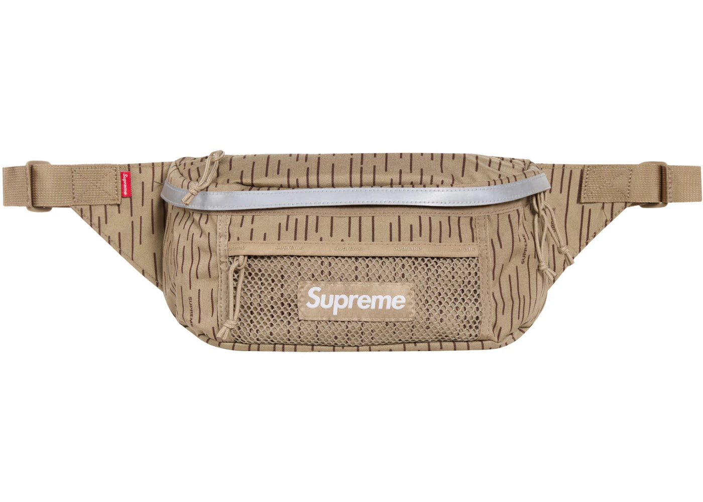 Supreme Waist Bag (FW24) Tan Raindrop -1
