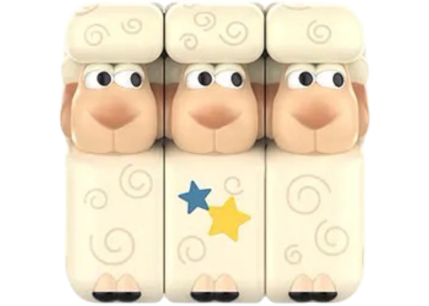 Pop Mart Disney Pixar POP CUBE CUBIEC Series Billy, Goat, and Gruff Secret Edition Figure -1