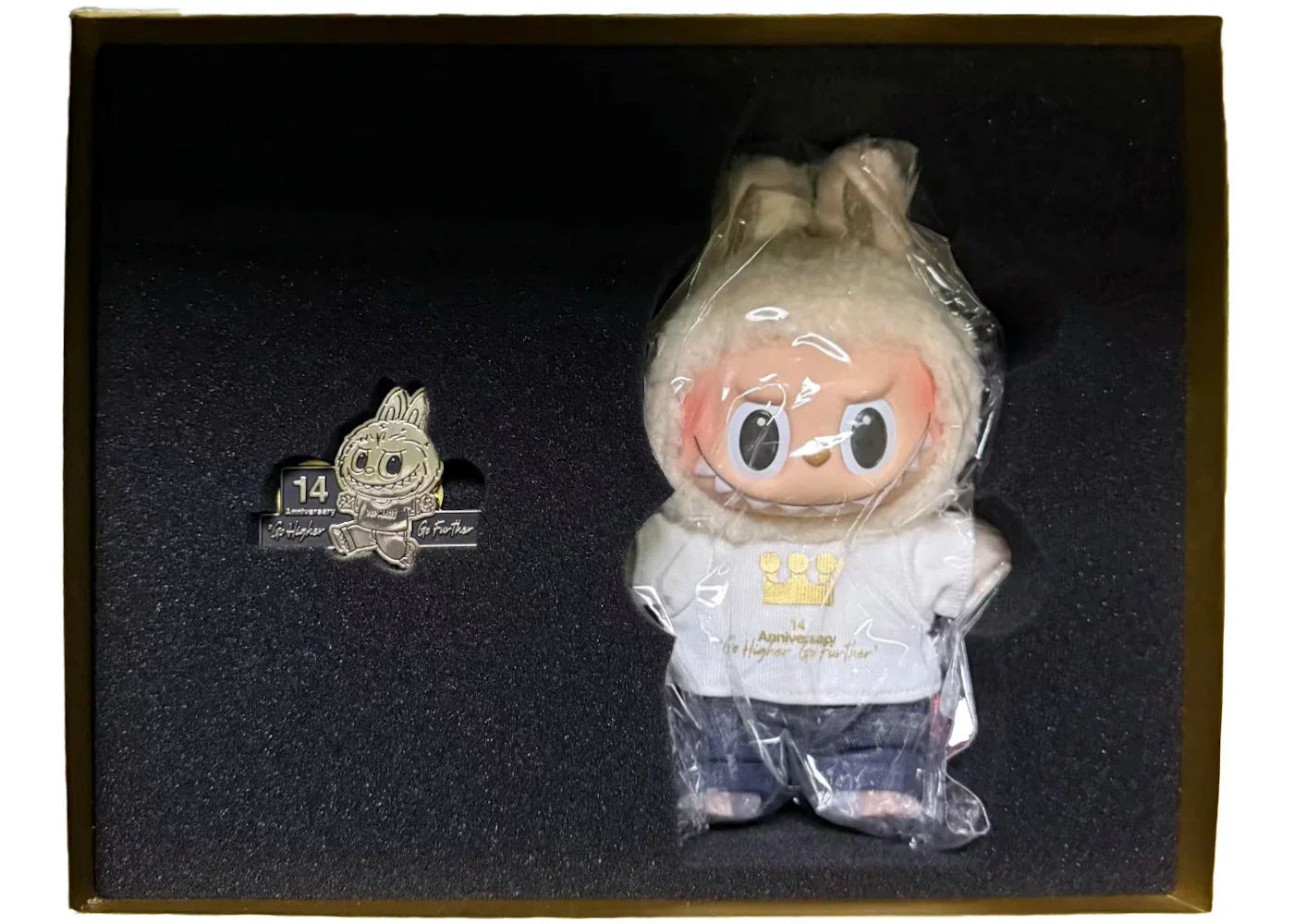 Pop Mart 14th Anniversary Labubu Vinyl Face Figure Sealed Gift Box-1
