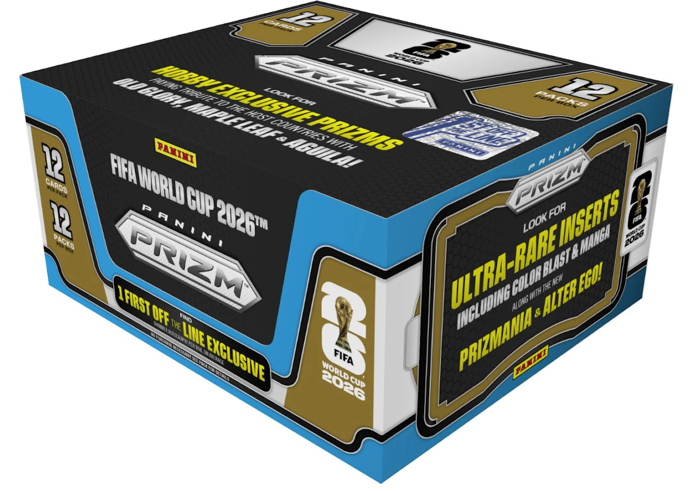 2026 Panini Prizm 1st off the Line FIFA World Cup Trading Card Hobby Box -1