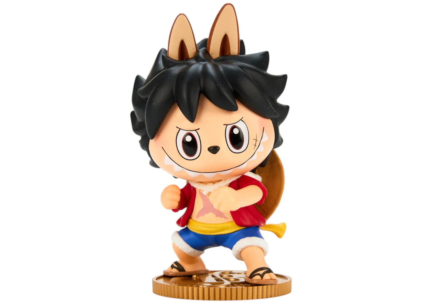 Pop Mart Labubu The Monsters x One Piece Series Monkey.D.Luffy Figure-1