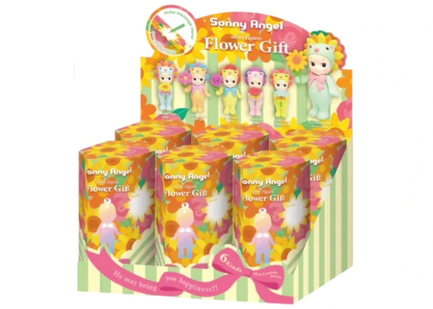 Sonny Angel Flower Gift Series Sealed Case (6 Blind Box) -1