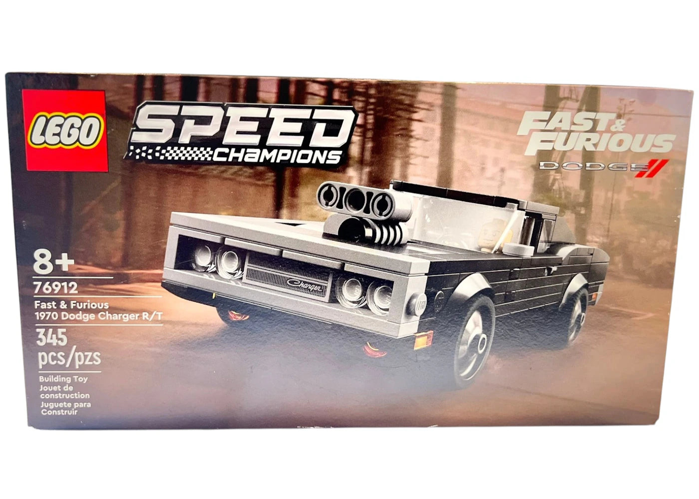 LEGO Speed Champions Fast & Furious 1970 Dodge Charger R/T Set 76912 -1