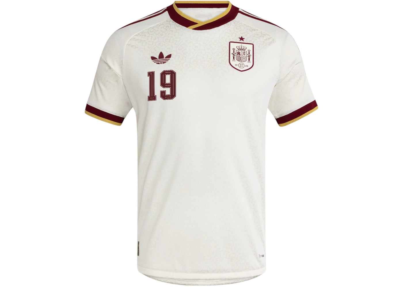 adidas Spain 26 Away Authentic Yamal Jersey Off White -1