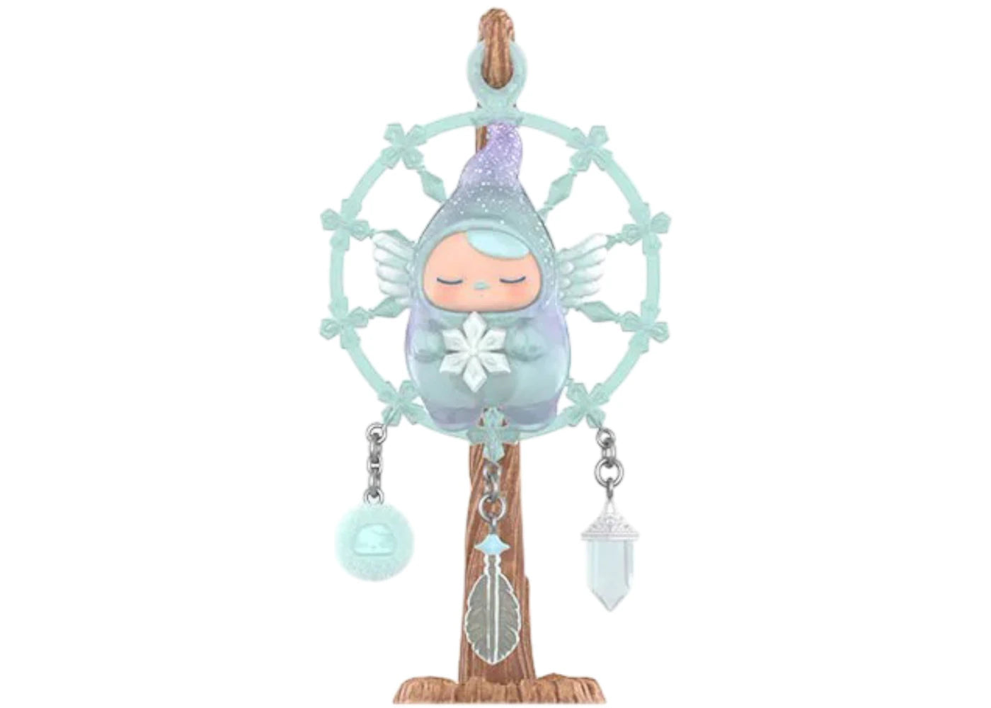 Pop Mart PUCKY Dreamy Wishes Series Innoocence of Snowflake Figure -1