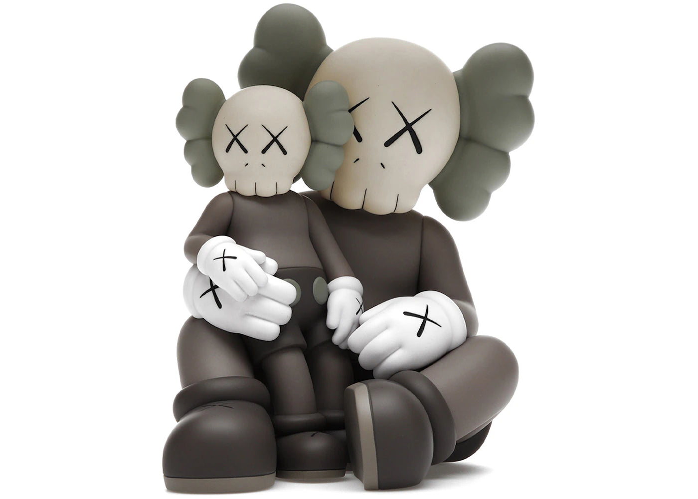 KAWS Holiday Changbai Mountain Vinyl Figure Brown -1