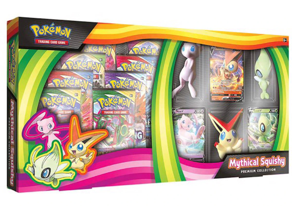 Pokémon TCG Mythical Squishy Premium Collection Box -1