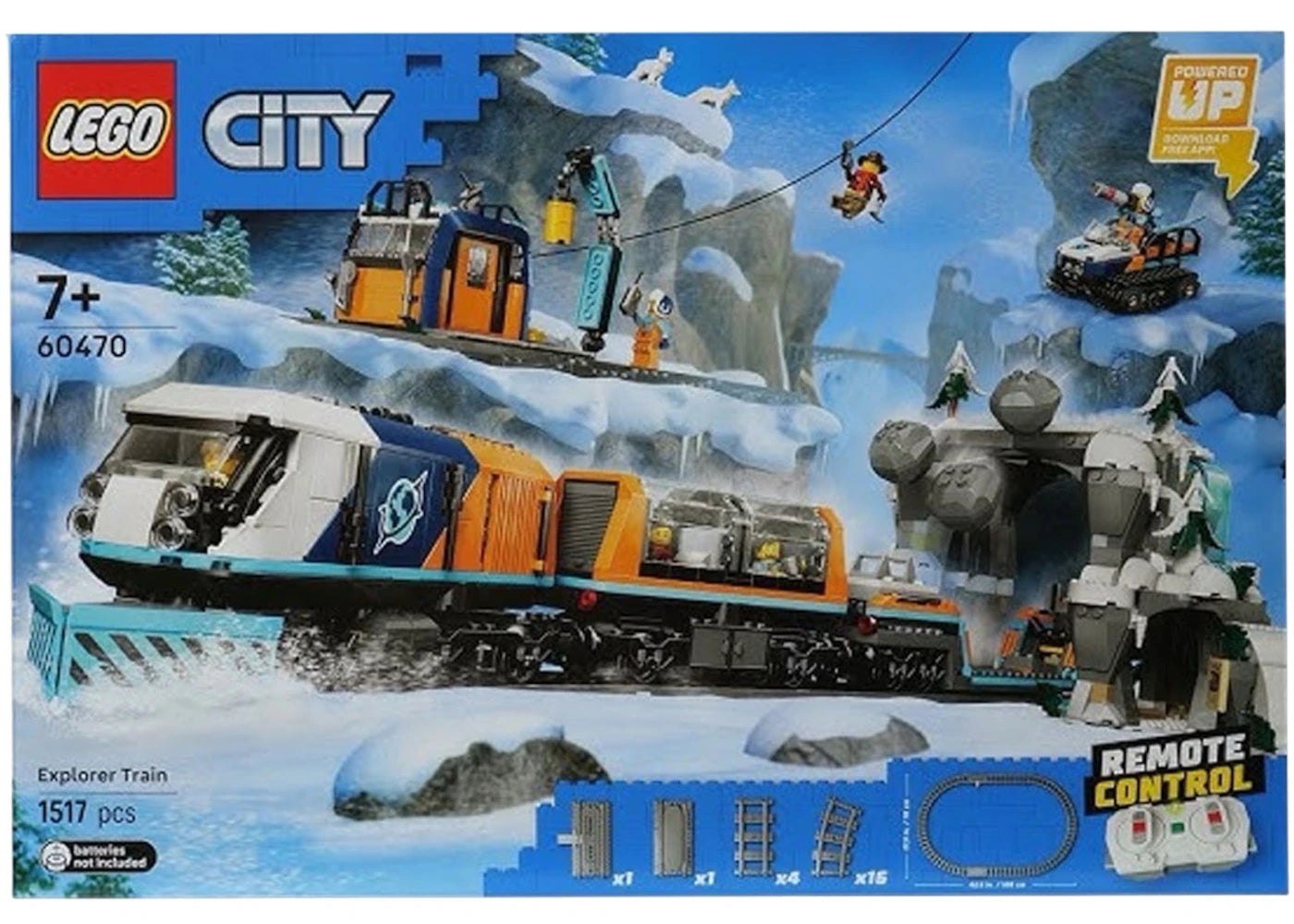 LEGO City Explorers' Arctic Polar Express Train Set 60470 -1