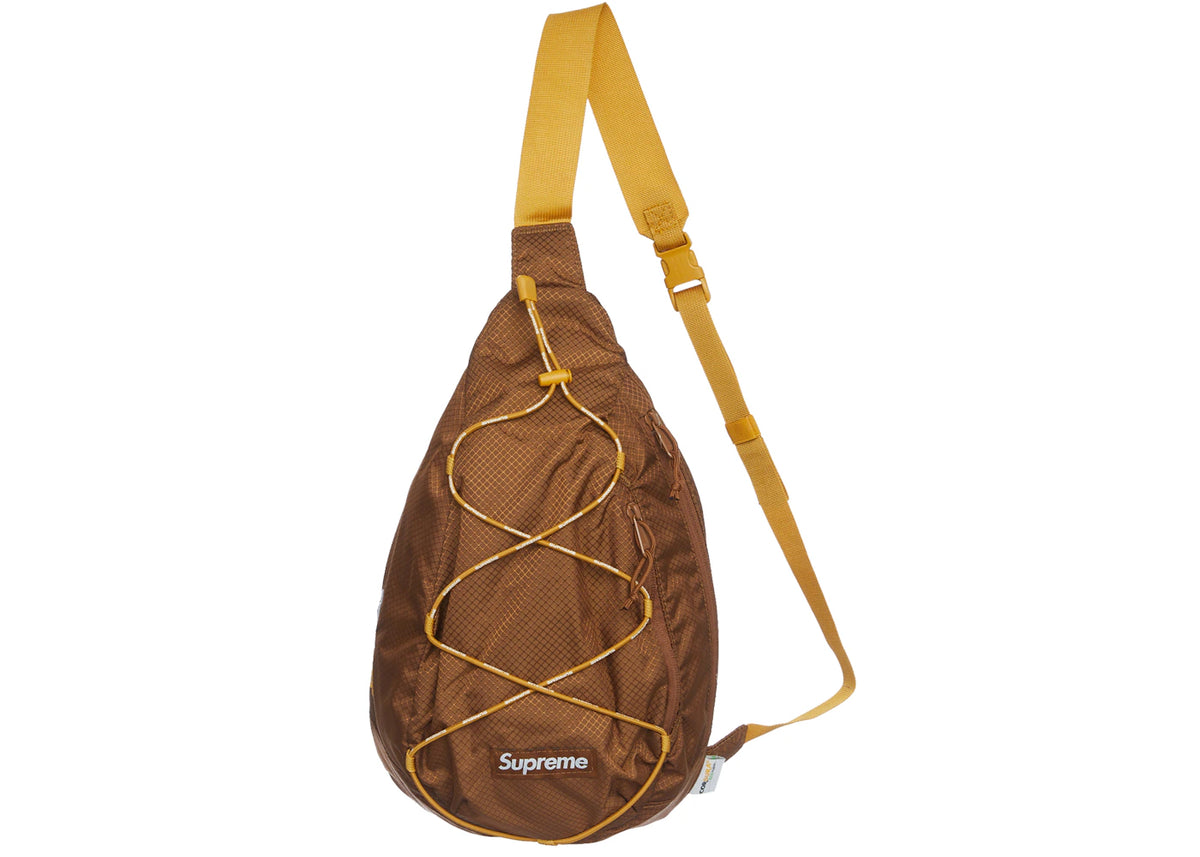 Supreme Sling Bag (SS22) Brown -1