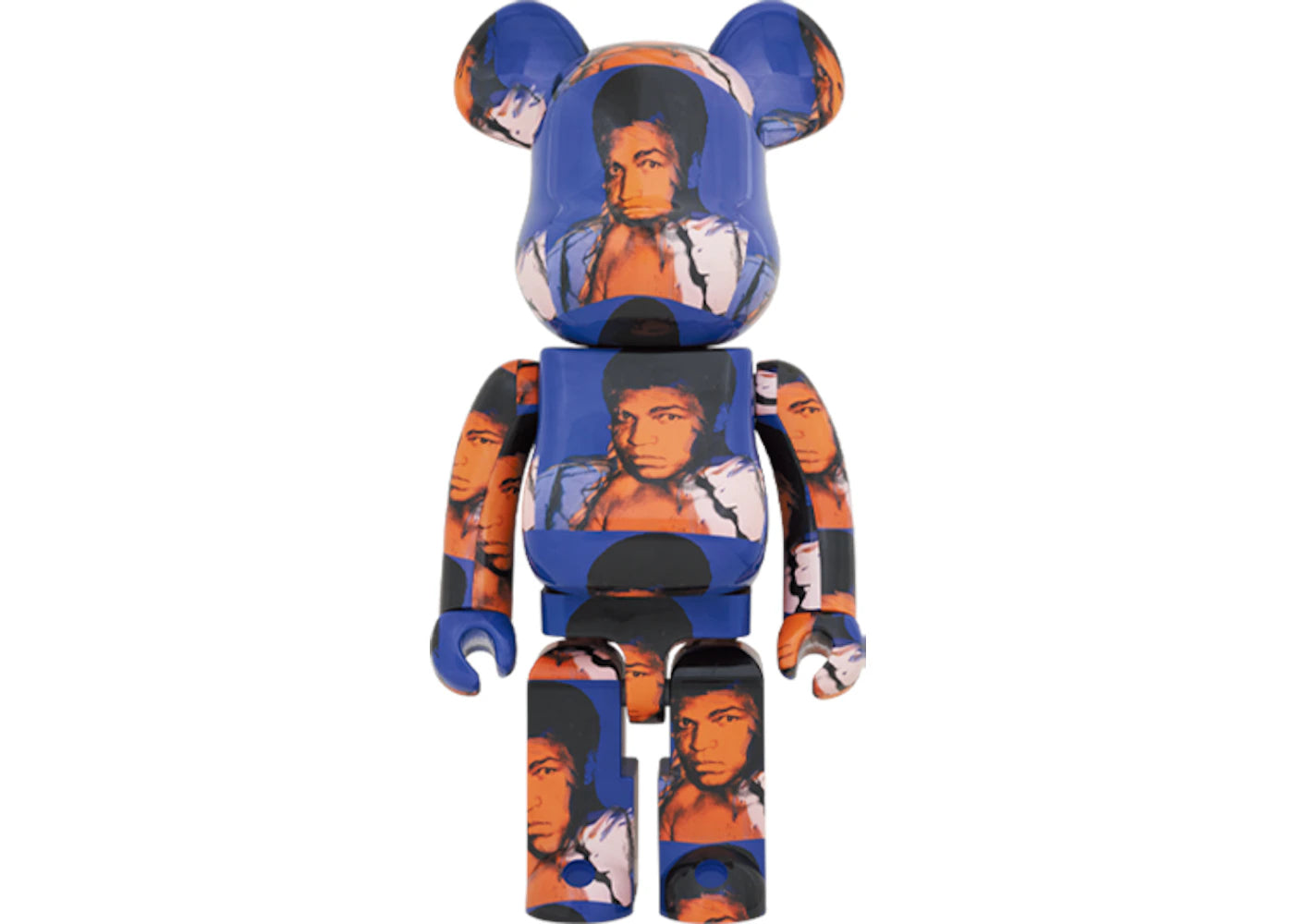 Bearbrick Andy Warhol's Muhammad Ali 1000% -1