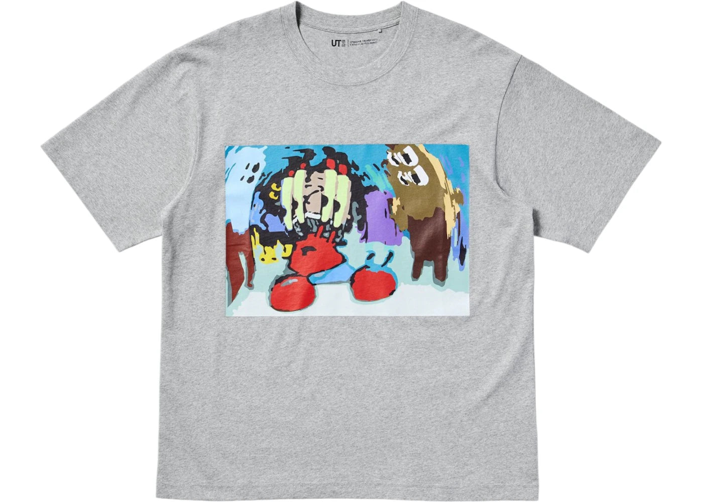 Uniqlo x CPFM Spongebob Squarepants UT Graphic T-Shirt Gray -1