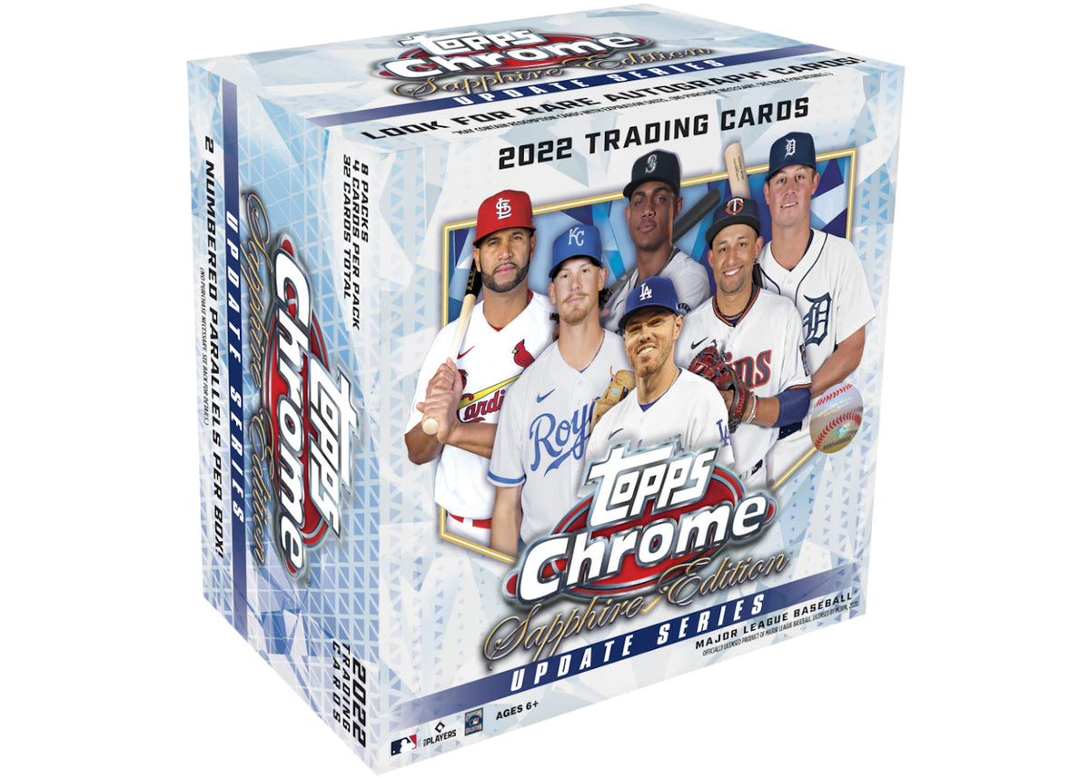 2022 Topps Chrome Update Sapphire Edition Baseball Hobby Box -1