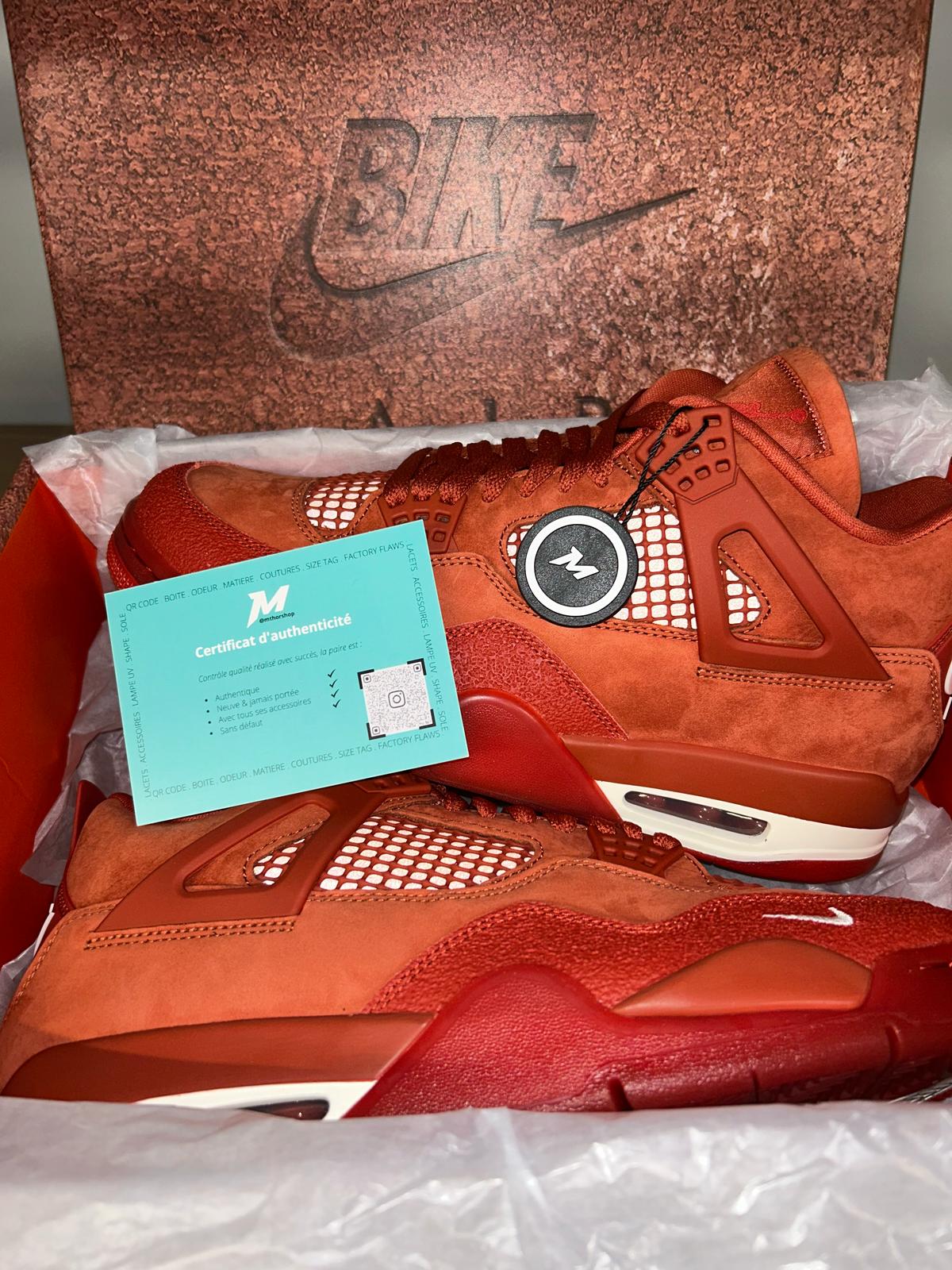 Real Air Jordan 4 Retro OG SP Nigel Sylvester Brick by Brick