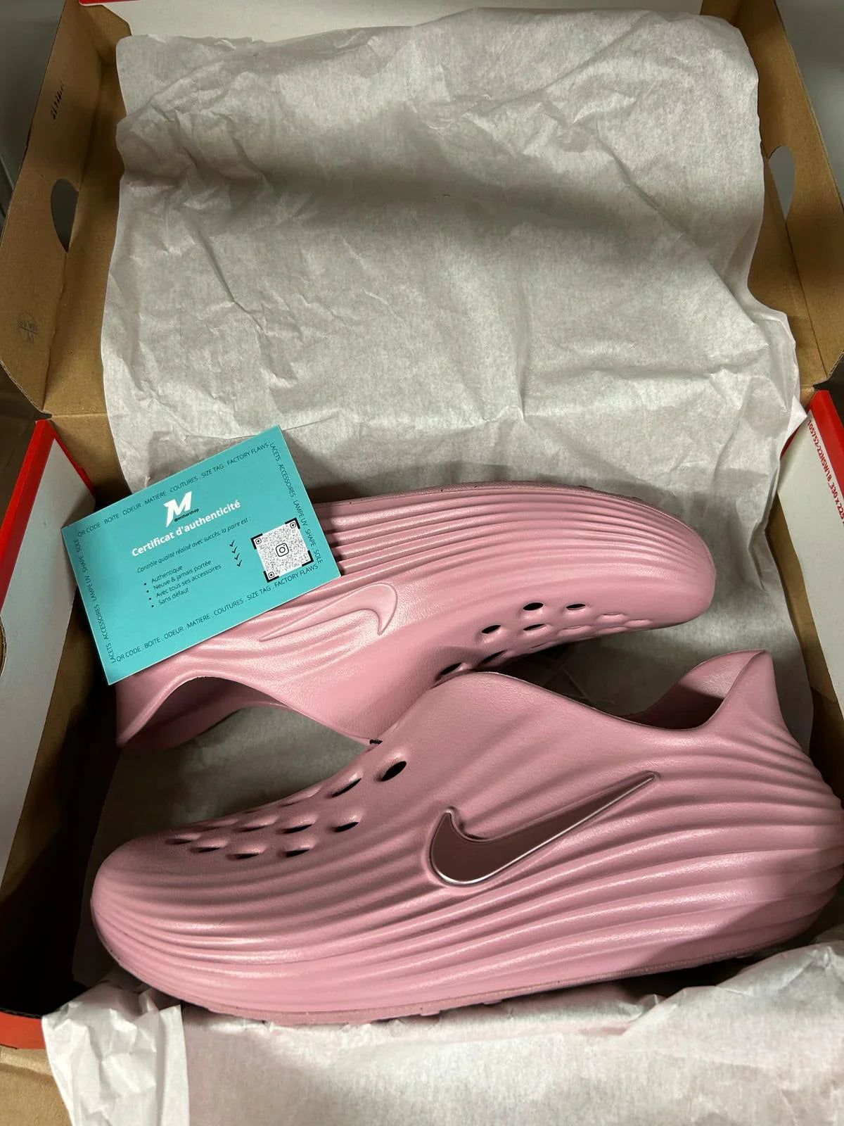 Real Nike ReactX Rejuven8 Elemental Pink (W)
