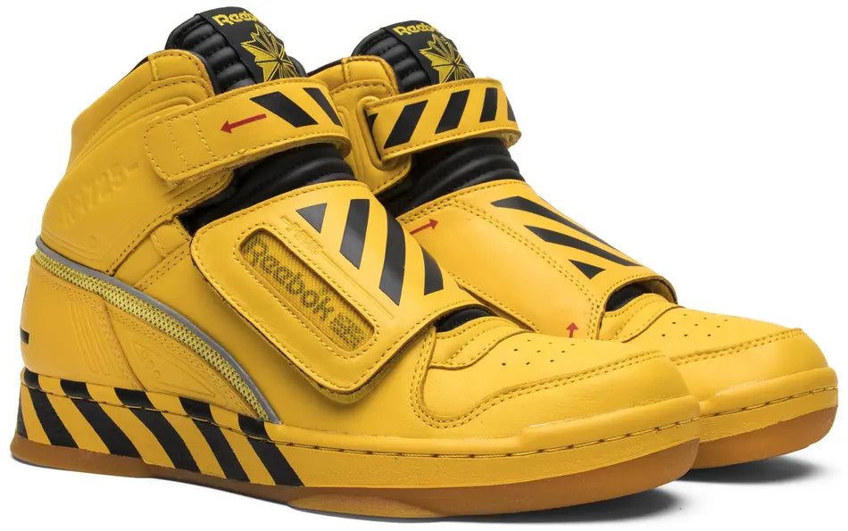 Reebok Alien Stomper Mid Final Scene Pack Yellow pair
