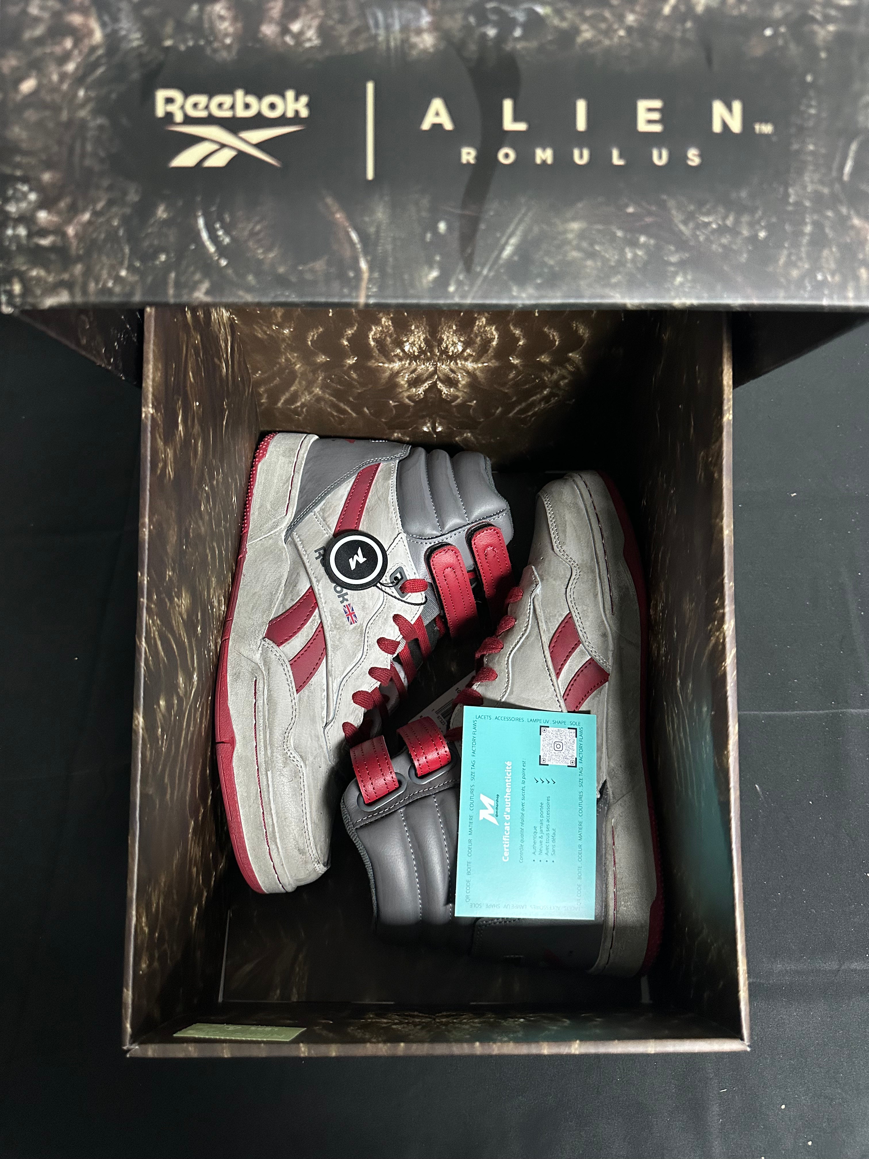 Reebok BB 4000 II Mid Alien Stomper Alien: Romulus look