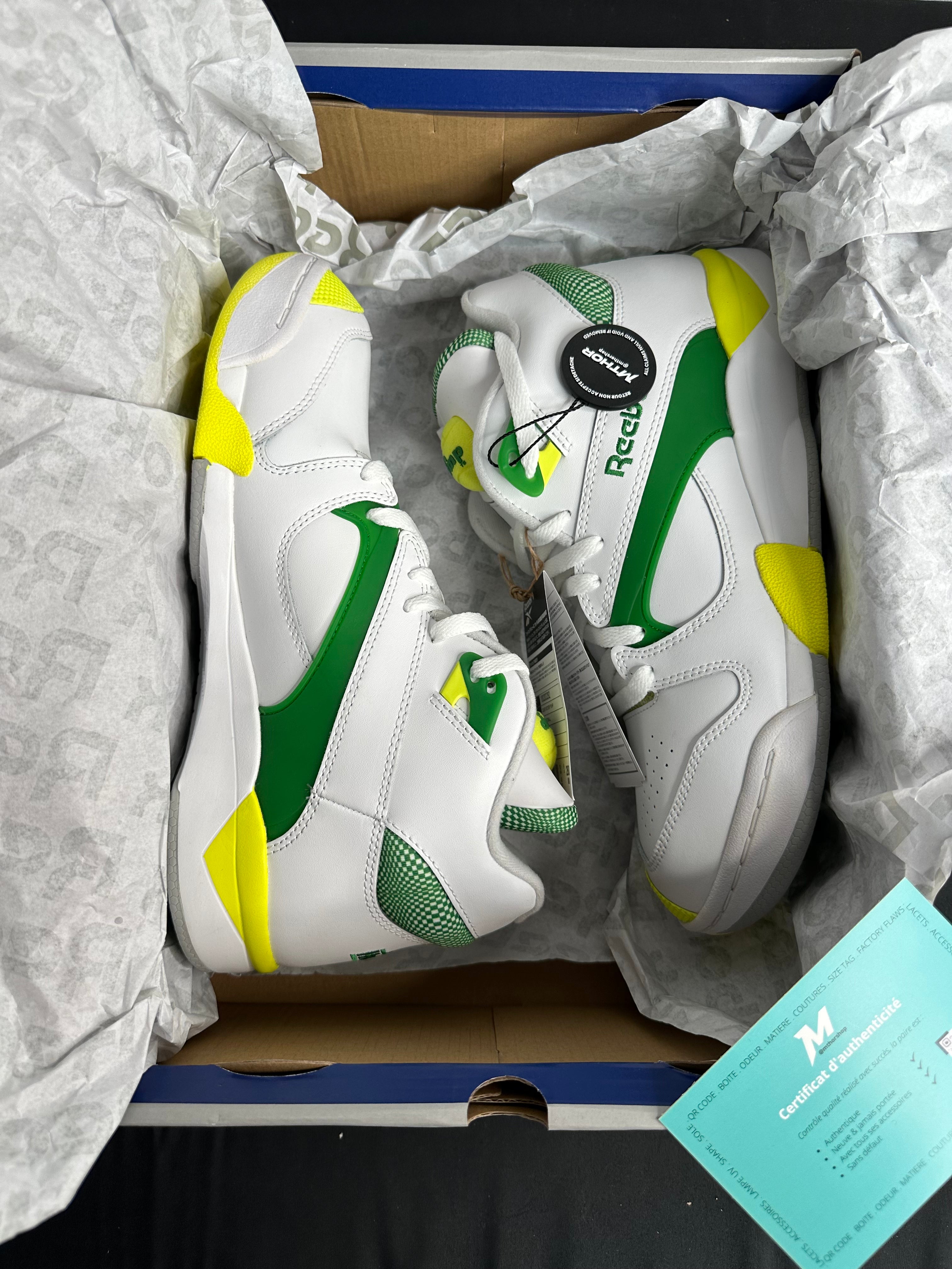 Reebok Court Victory Pump 35th Anniversary Michael Chang Look