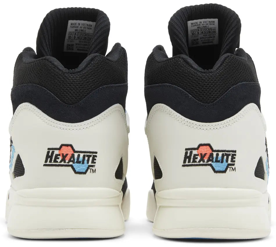 Reebok Pump Omni Zone II Rec Center heel counter