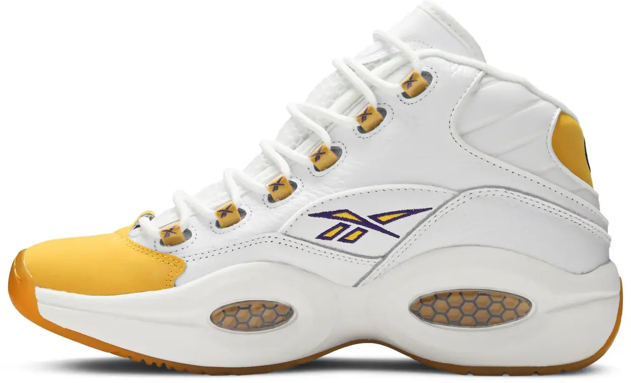 Reebok Question Mid Yellow Toe