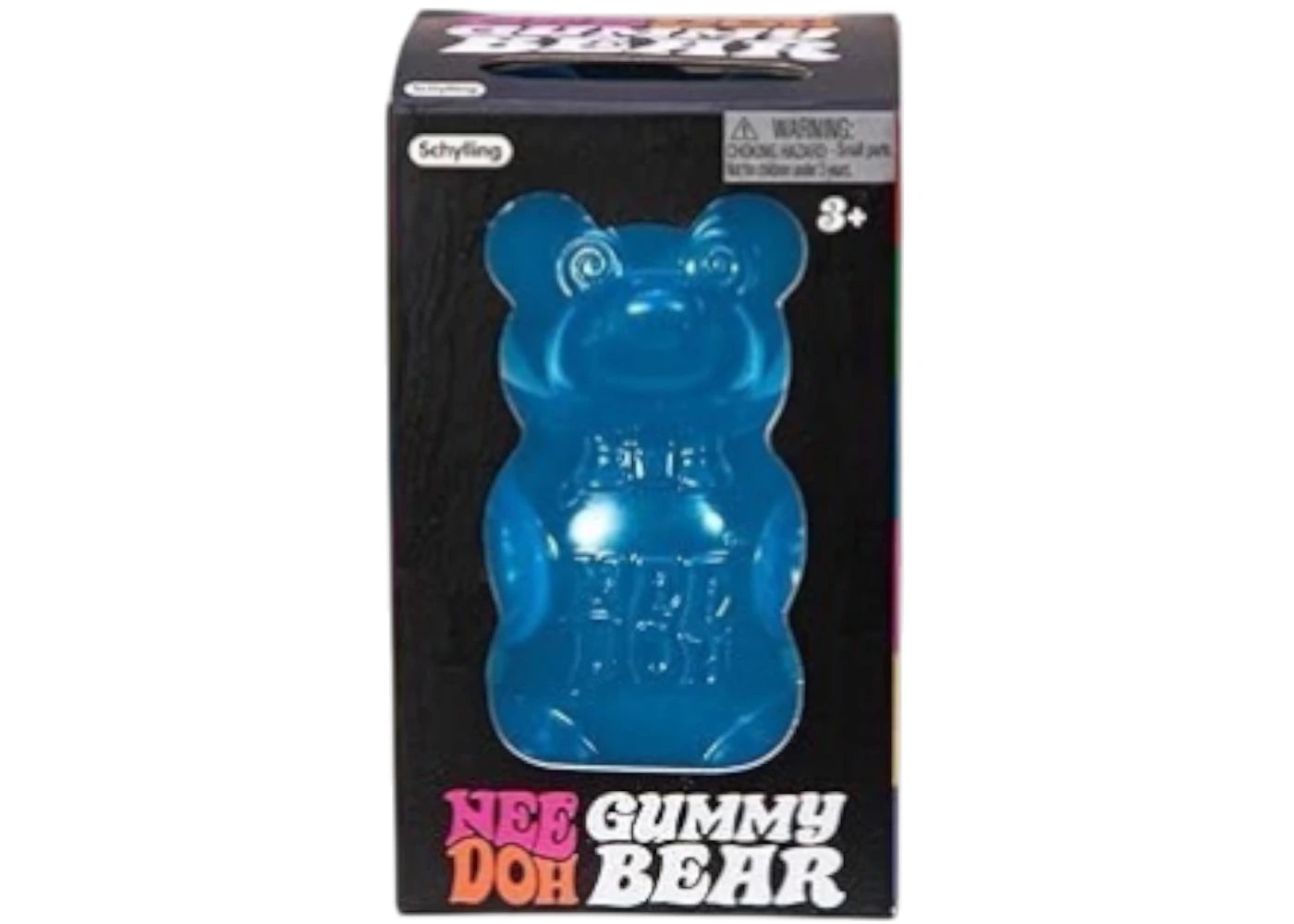 NeeDoh Gummy Bear Squishy Fidget Toy Blue -1