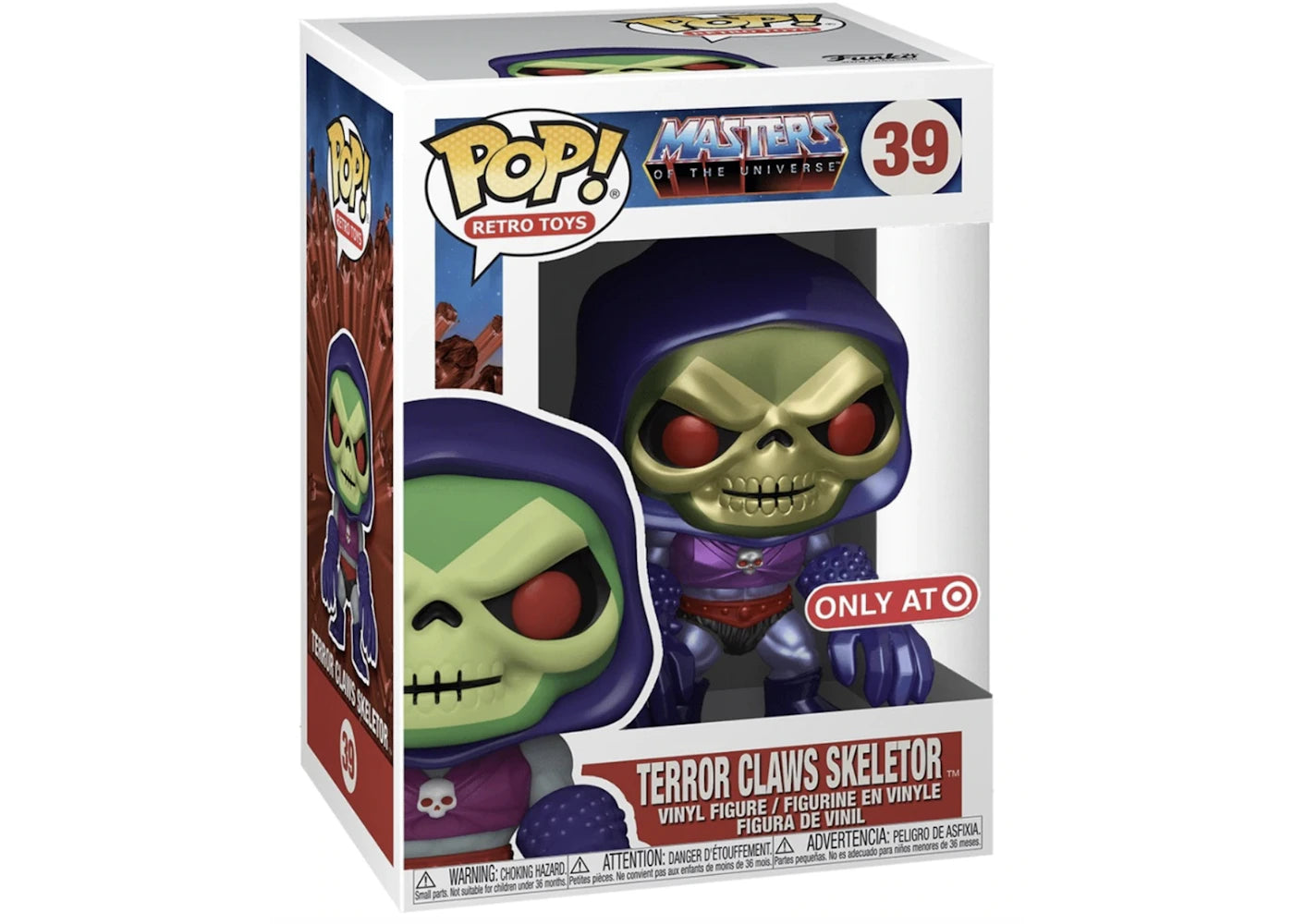 Funko Pop! Retro Toys Masters of the Universe Terror Claws Skeletor Target Exclusive Figure #39 -1