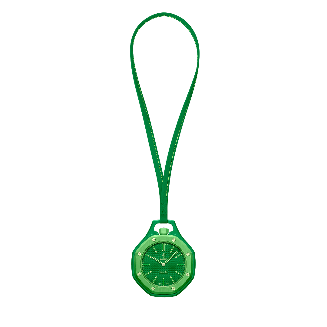 Swatch x Audemars Piguet Bioceramic Royal Pop Green Eight SSX03G100N -1