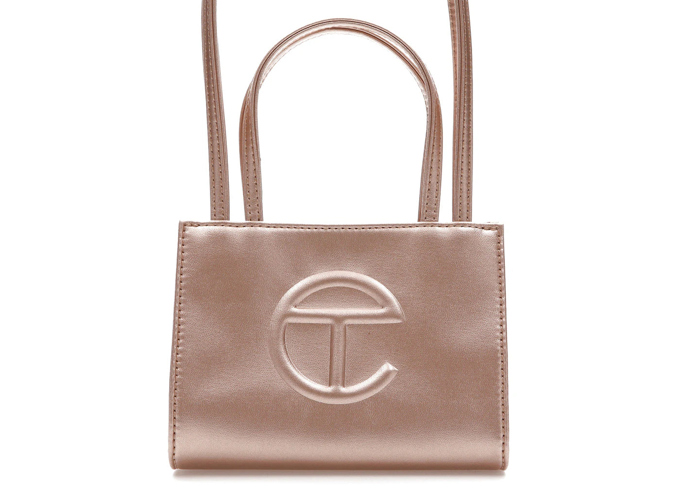 Telfar Shopping Bag Small Copper -1