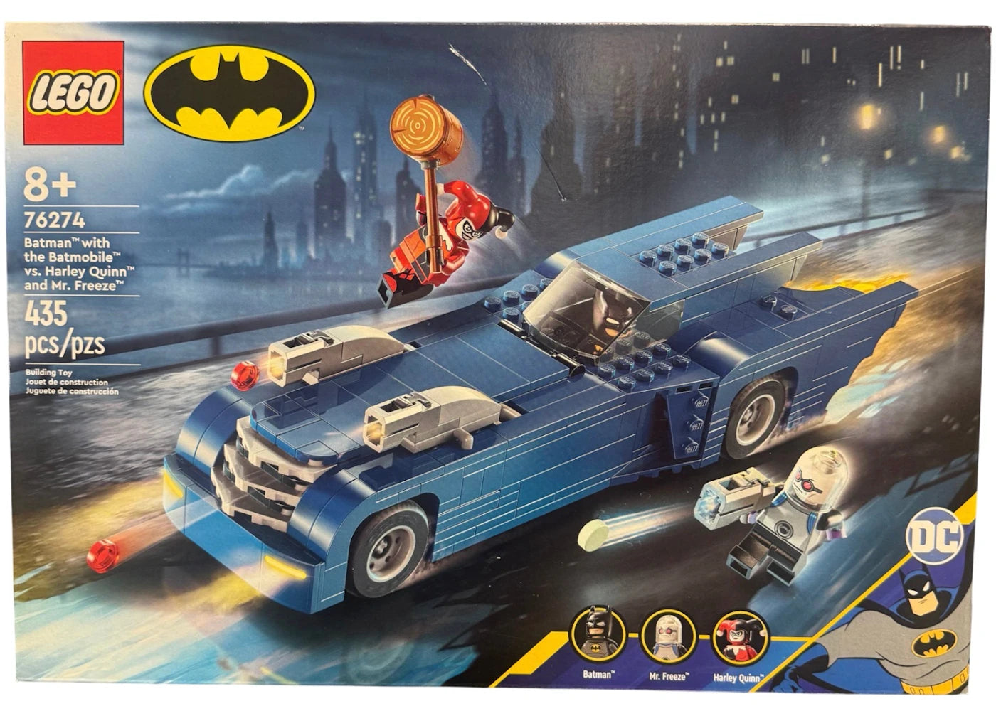 LEGO Batman with the Batmobile vs. Harley Quinn and Mr. Freeze Set 76274 -1