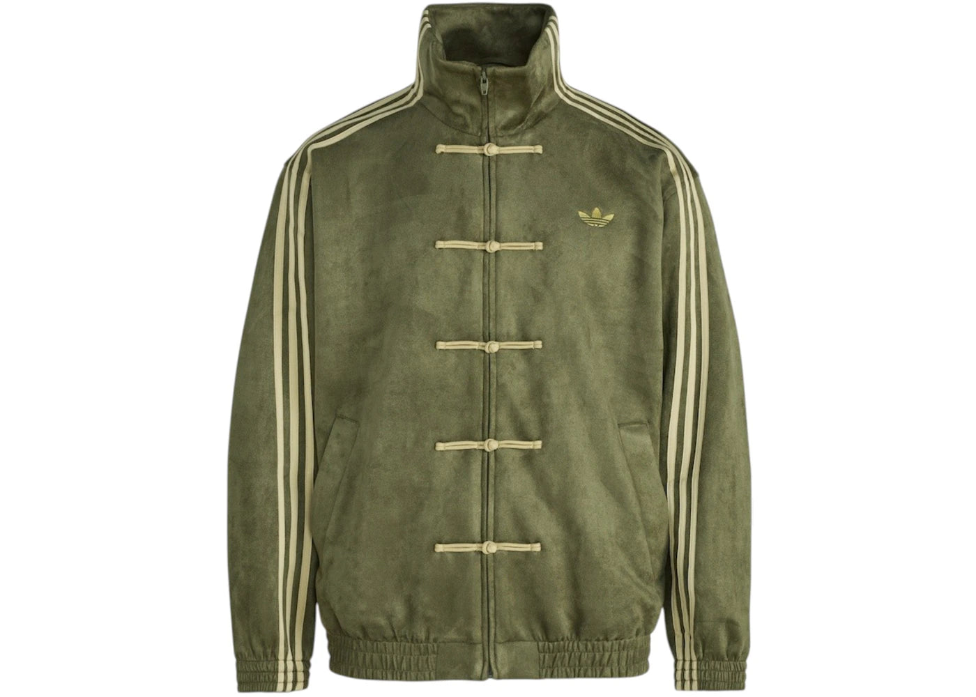 adidas CTT Chinese Track Top 3.1 Gender Neutral Jacket (Asia Sizing) Olive -1