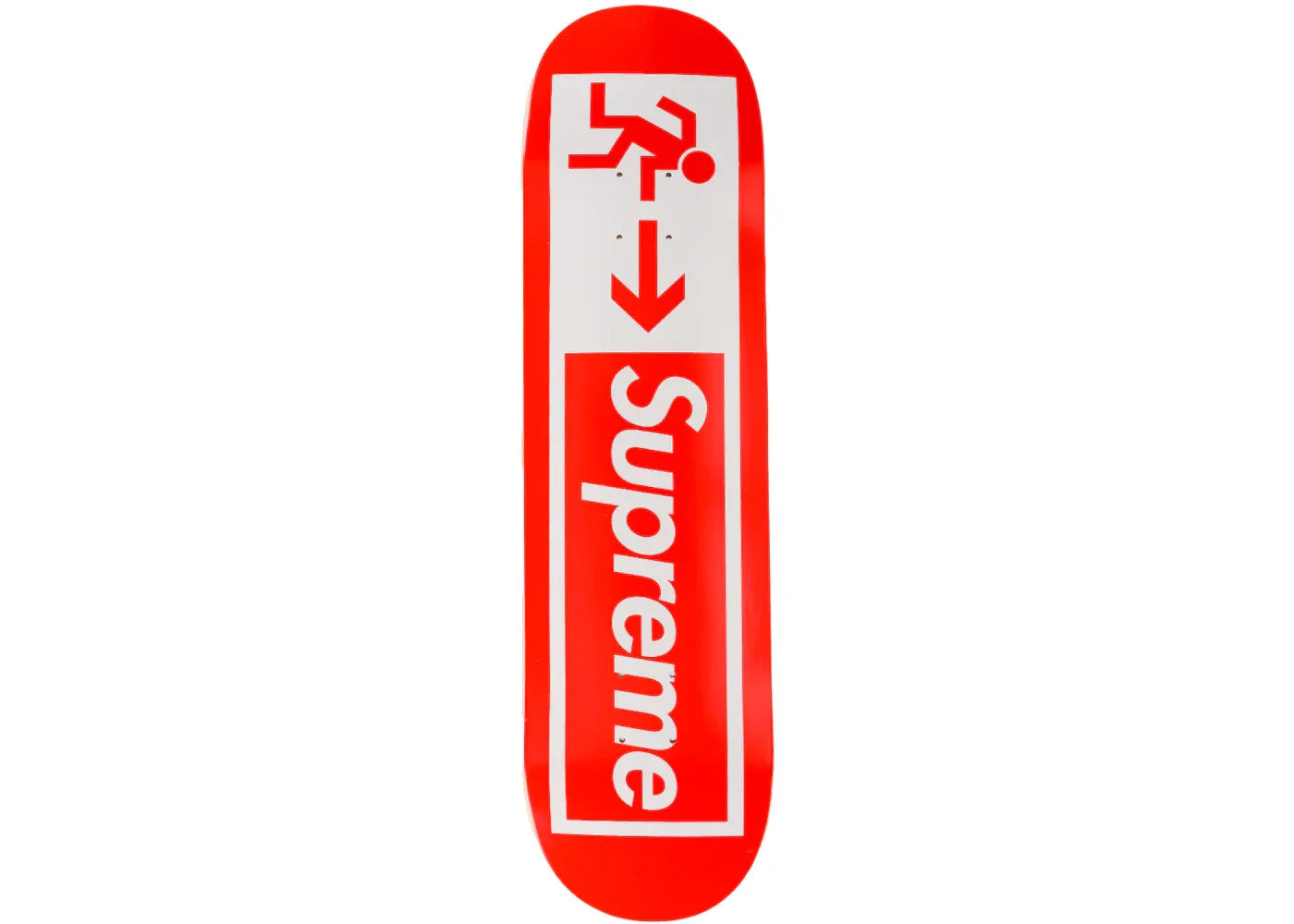 Supreme Exit Skateboard Deck Red-1