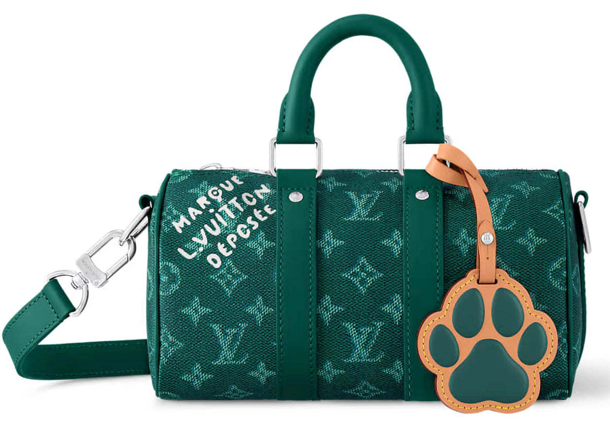 Louis Vuitton Keepall Bandouliere 25 Green -1