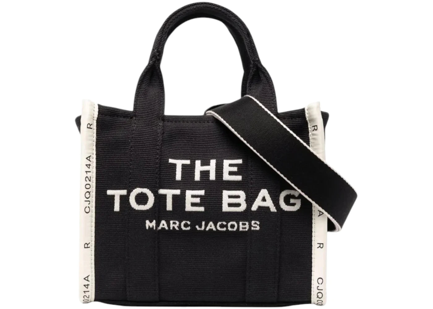 Marc Jacobs The Jacquard Small Tote Black -1