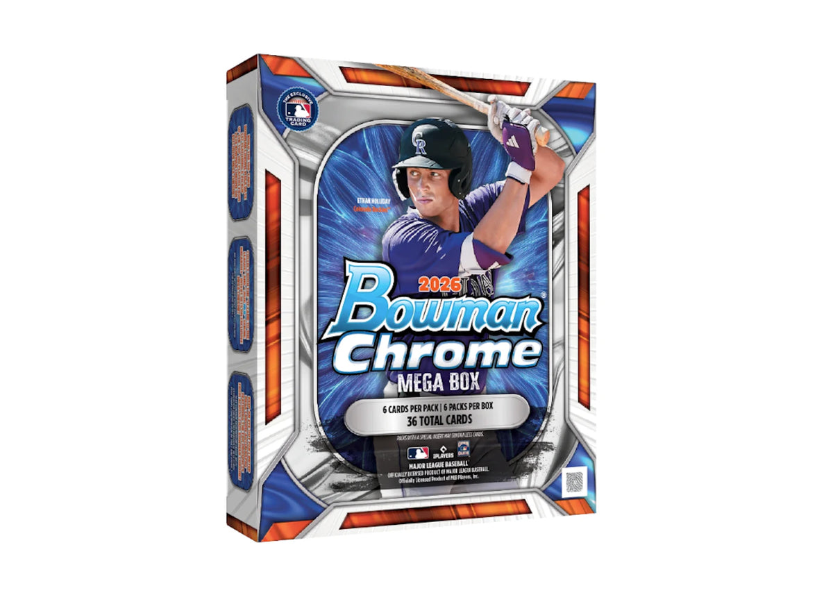 2026 Bowman Chrome Baseball Mega Box -1