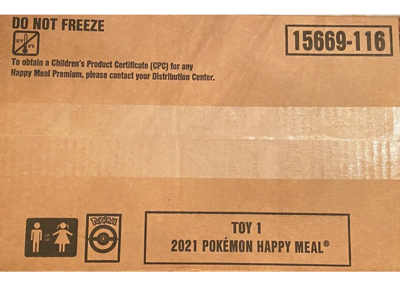 2021 Pokémon TCG McDonald's Happy Meal 25th Anniversary Sealed Case of 150 (Assorted) (English) -1