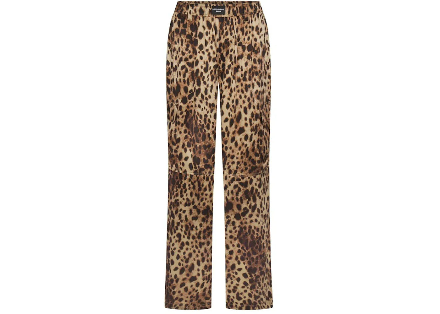 SKIMS x Dolce&Gabbana Silk Cargo Pant Leopard