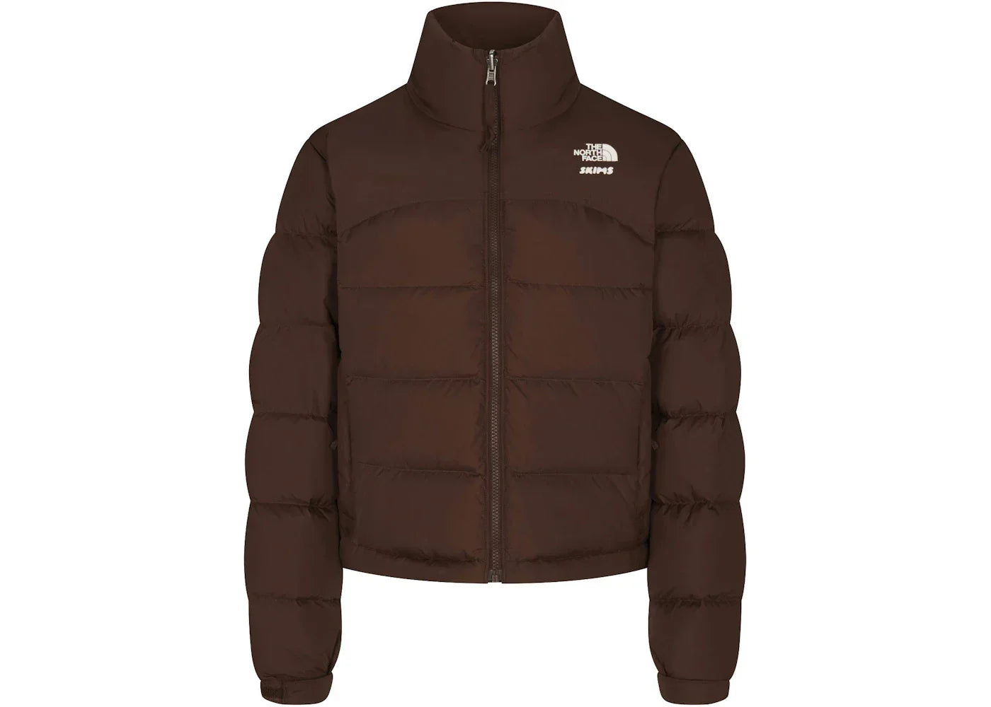SKIMS x TNF 2000 Retro Nuptse Jacket Cocoa