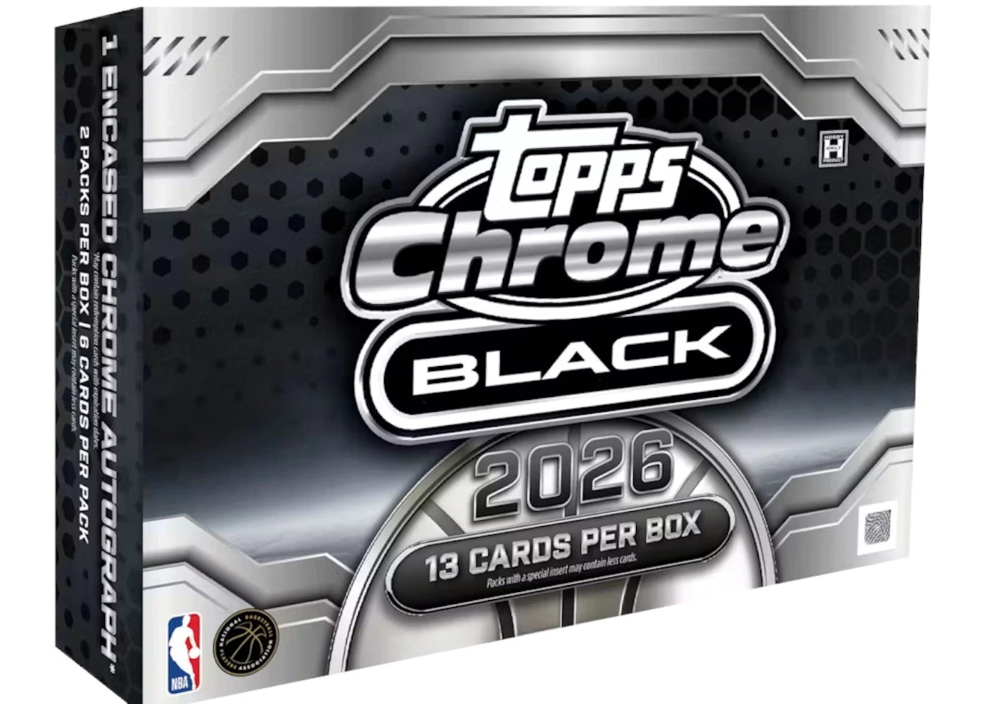 2025-26 Topps Chrome Black Basketball Hobby Box -1
