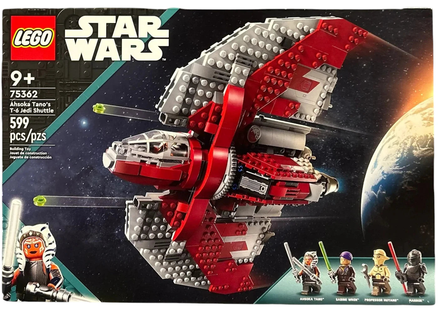 LEGO Star Wars Ahsoka Tano's T-6 Jedi Shuttle Set 75362 -1