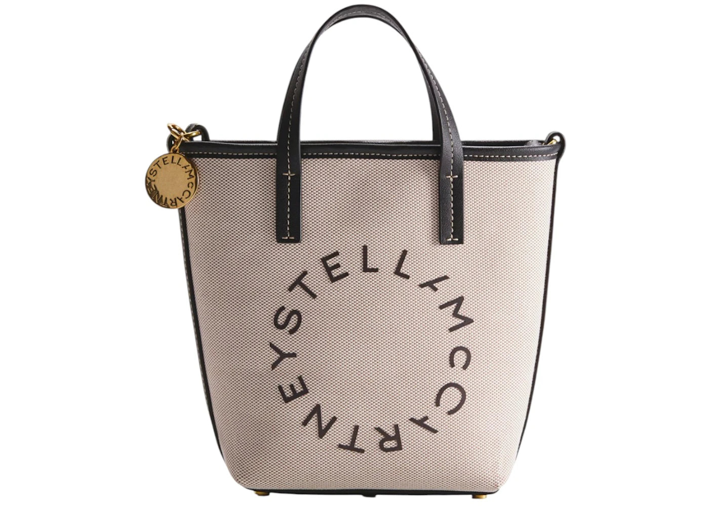 H&M x Stella McCartney Women's Small Canvas Tote Bag Beige -1