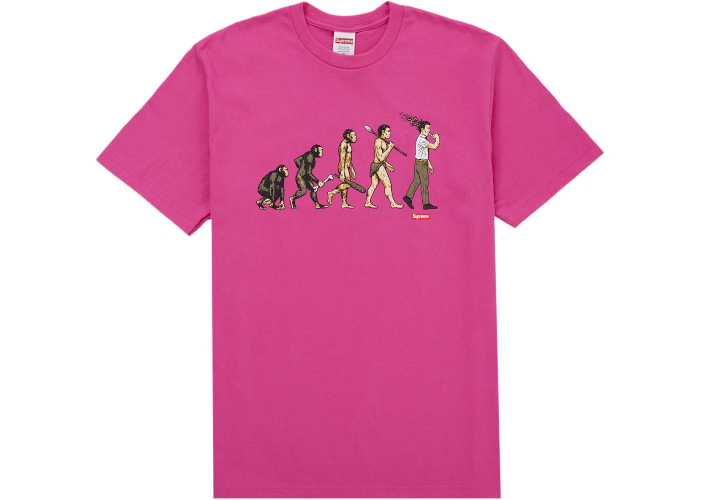 Supreme Evolution Tee Fuchsia -1