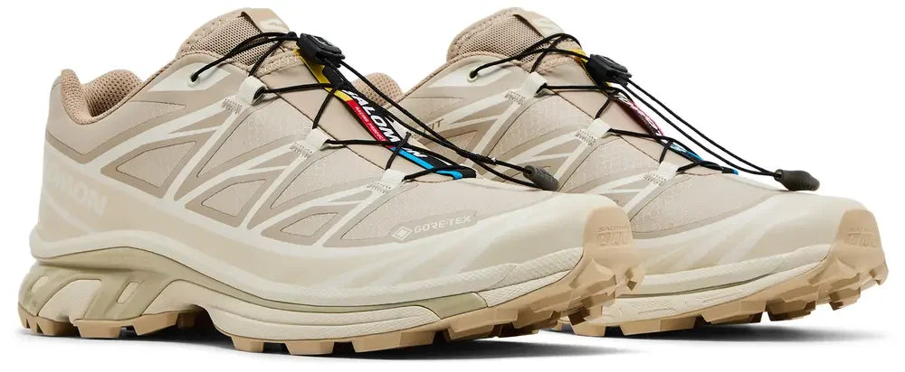 Salomon XT-6 Gore-Tex Oxford Tan Almond Milk