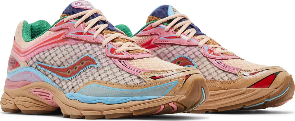 Saucony ProGrid Omni 9 Jae Tips To Do List Tan Pair