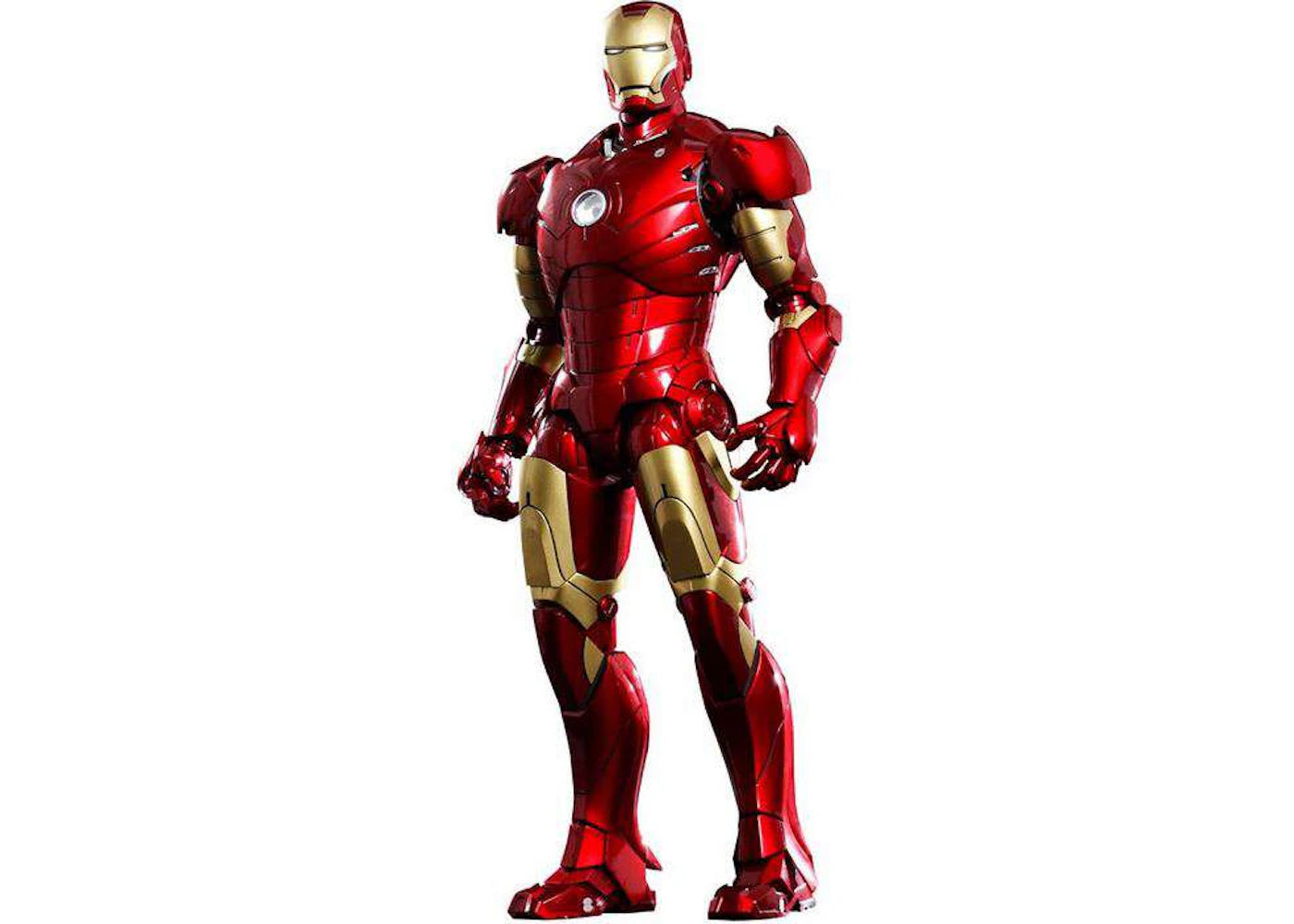 Hot Toys Marvel Movie Masterpiece Iron Man Mark III Collectible Figure -1