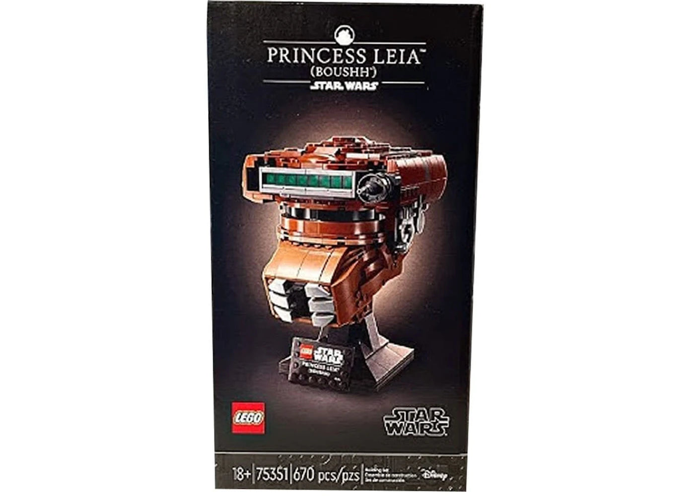 LEGO Star Wars Princess Leia (Boushh) Helmet Set 75351 -1