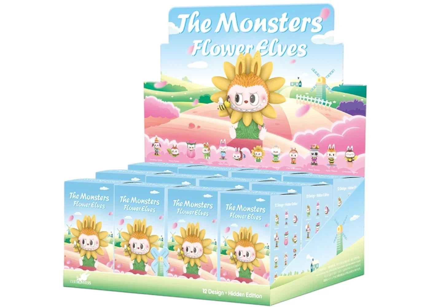 Pop Mart Labubu The Monsters Flower Elves Series Sealed Case (12 Blind Box)-1