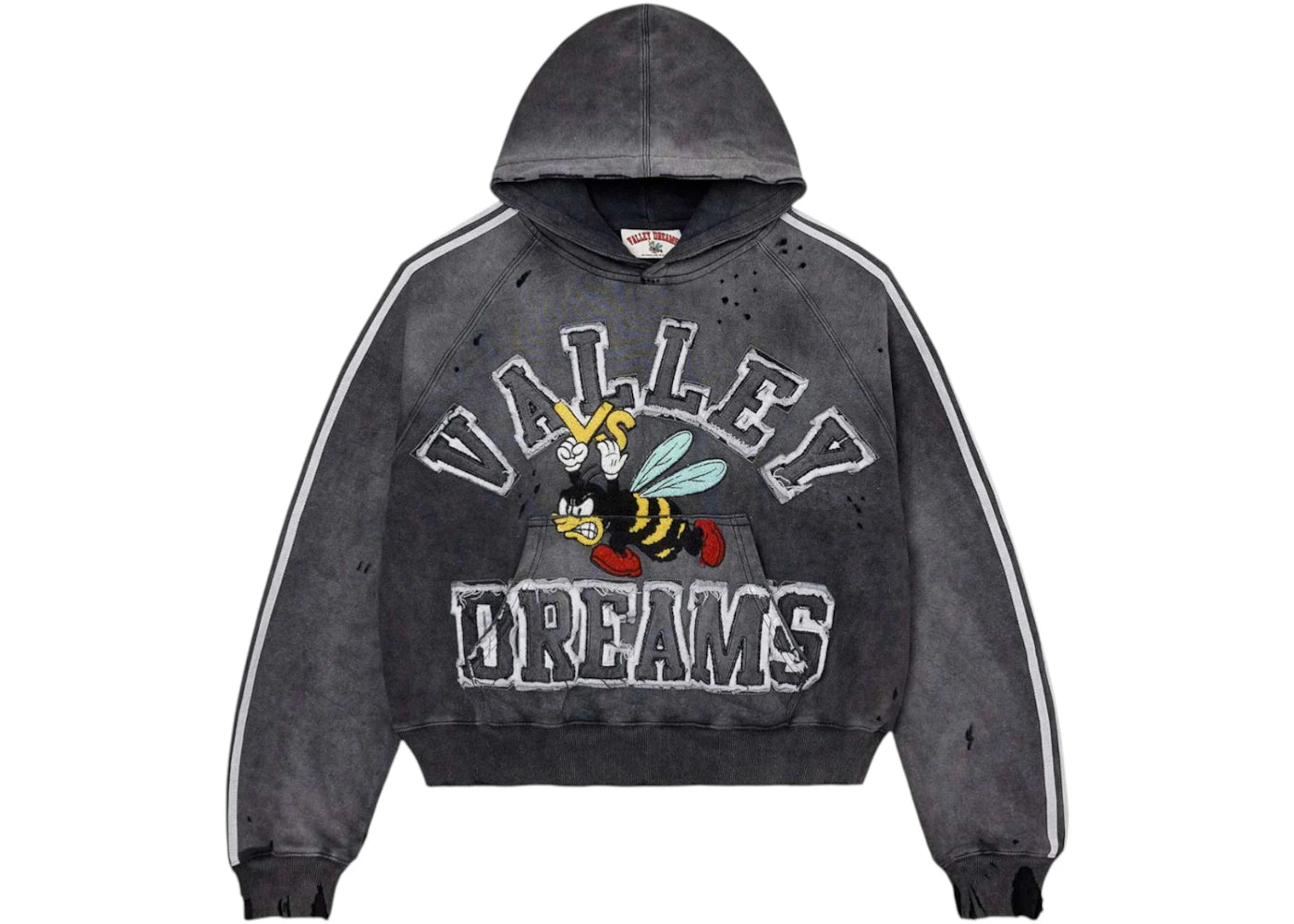 Vale Forever Anthem Pullover Hoodie Black -1