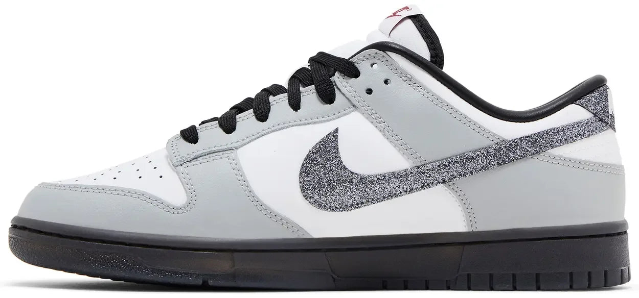 Nike Dunk Low LX Glitter Swoosh White Light Smoke Grey (W)