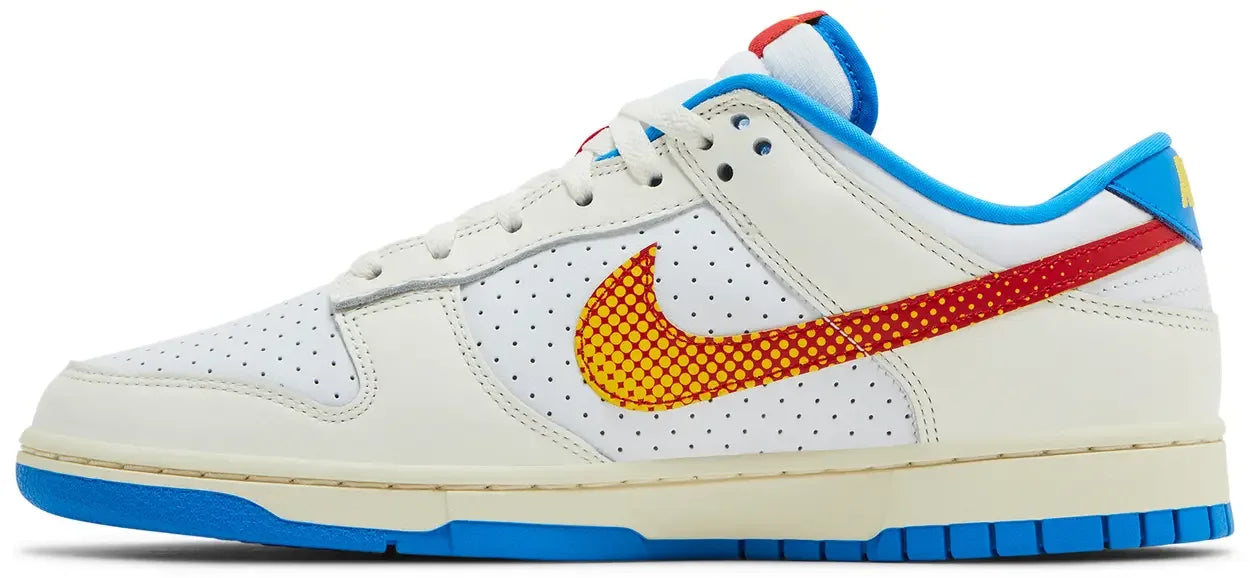 Nike Dunk Low Retro SE Pop Art Sail Photo Blue