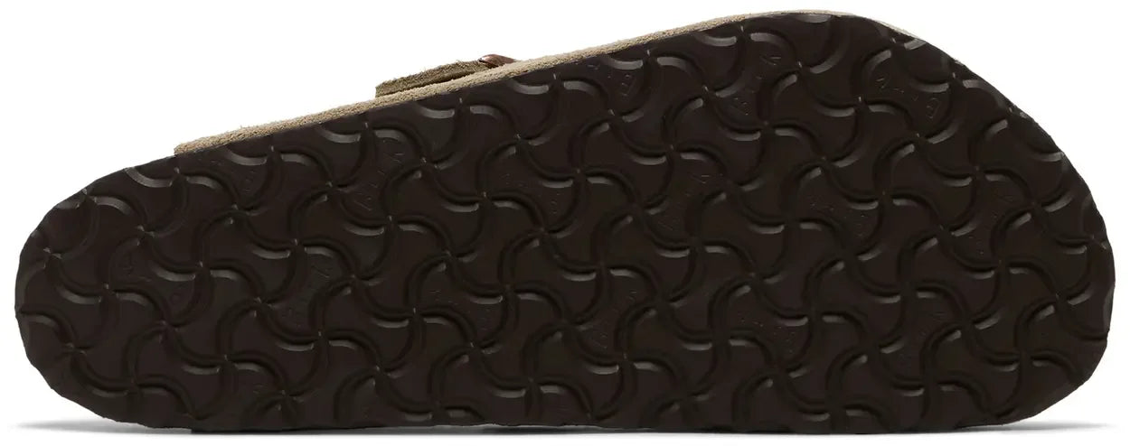 Birkenstock Boston Soft Footbed Suede Taupe